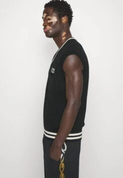 GCDS LOW BAND GILET - T-shirt Z Nadrukiem - Black -Sklep Odziezowy a27c6e332e9d4252874459b3761ad9e8