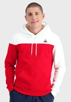 Le Coq Sportif BAH - Bluza Z Kapturem - Red