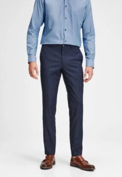JACK&JONES Premium JPRSOLARIS NOOS - Chinosy - Dark Navy