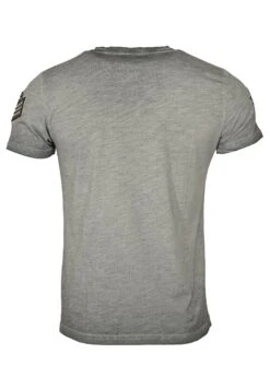 Top Gun T-shirt Z Nadrukiem - Anthracite