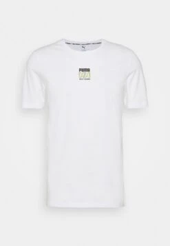 Puma T-shirt Z Nadrukiem - White