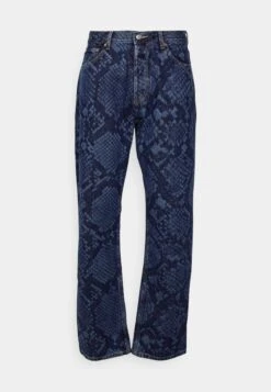 WEEKDAY SPACE SNAKE LASER - Jeansy Straight Leg - Nobel Blue -Sklep Odziezowy abcc43df1dc5442887daa0f4c02a2a49