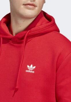 Adidas Originals ESSENTIAL HOODY UNISEX - Bluza Z Kapturem - Better Scarlet -Sklep Odziezowy aee3cbbfef05461381d6d7fc2ac8a884