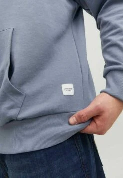 Jack & Jones JJEBASIC NOOS PLS - Bluza Z Kapturem - Flint Stone 11 Jack & Jones JJEBASIC NOOS PLS - Bluza Z Kapturem - Flint Stone -Sklep Odziezowy b2fcafa5f3824155bf54feefed026301