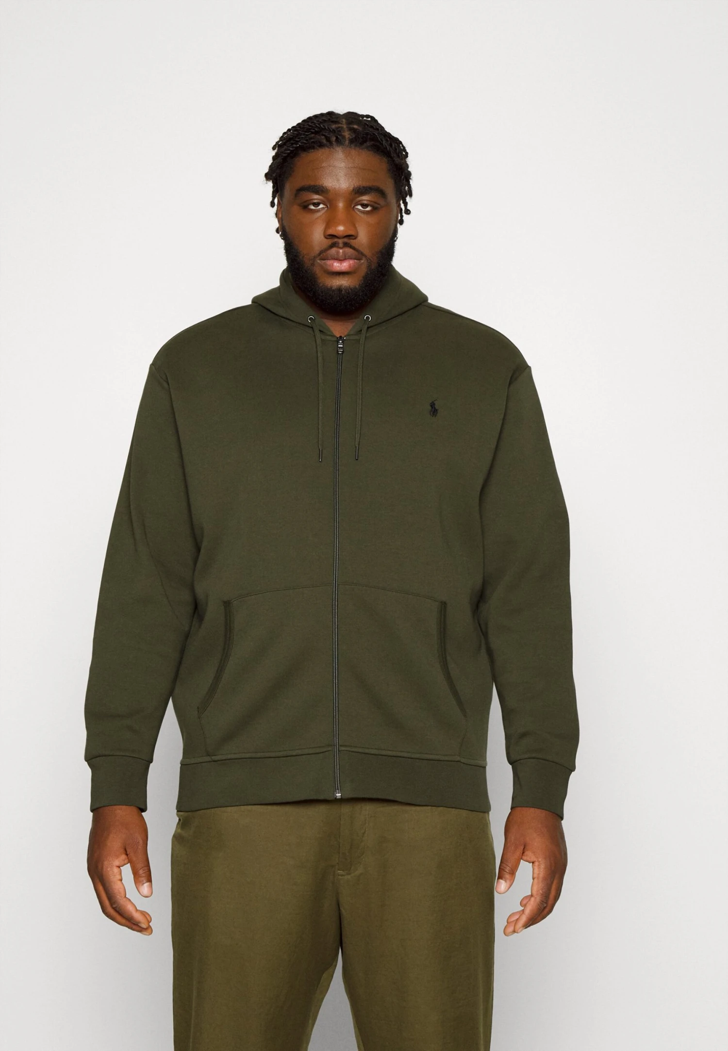 LONG SLEEVE - Bluza Rozpinana - Company Olive 1 LONG SLEEVE - Bluza Rozpinana - Company Olive