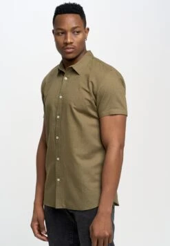 BIG STAR LINANOS - Koszula - Grün