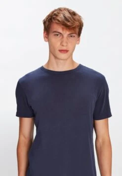 7 For All Mankind FEATHERWEIGHT - T-shirt Basic - Blue -Sklep Odziezowy b7eda74ee45f420f9ba3411e1f6613f6