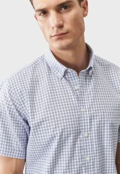 COMFORT FIT PAINTED - Koszula - White Navy Blue -Sklep Odziezowy bffbd4386c404f0f8a05779352d91420