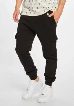 URBAN CLASSICS HUARAZ - Bojówki - Black