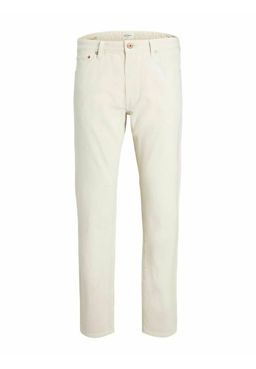 Jack & Jones Jeansy Relaxed Fit - Ecru 7 Jack & Jones Jeansy Relaxed Fit - Ecru - obrazek 7