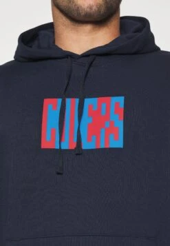 Nike Performance FC BARCELONA FLEECE HOODIE - Bluza Rozpinana - Obsidian/midnight Navy -Sklep Odziezowy c6565e06750e4c5cbc4c7480efe008d5