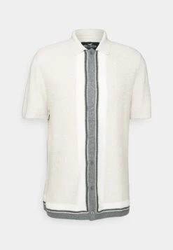 Hollister Co. PATTERN - Koszula - White -Sklep Odziezowy c68038ac08564bf9944698b224aea562