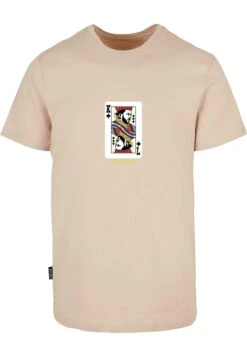 CAYLER & SONS WL COMPTON CARD - T-shirt Z Nadrukiem - Sand Mc