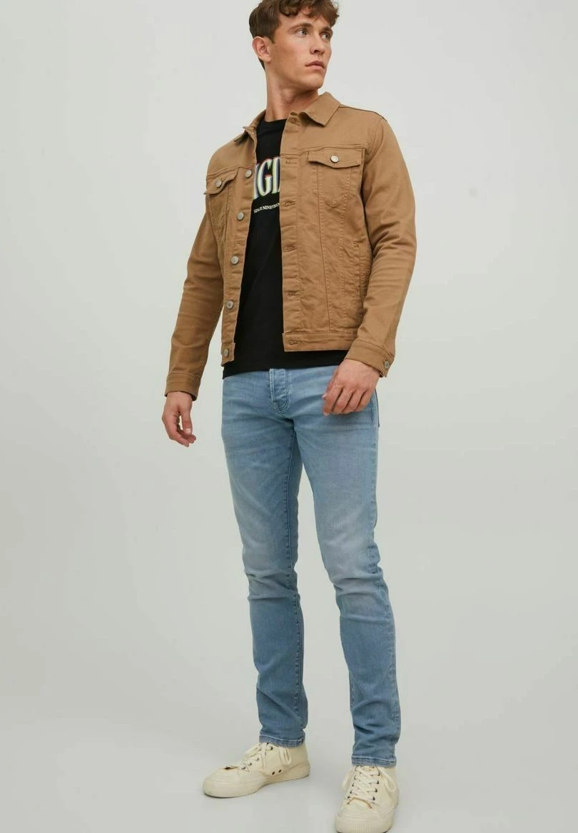 Jack & Jones GLENN ICON JJ - Jeansy Slim Fit - Blue Denim 2 Jack & Jones GLENN ICON JJ - Jeansy Slim Fit - Blue Denim - obrazek 2