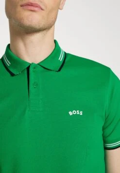 Boss PAUL CURVED - Koszulka Polo - Open Green -Sklep Odziezowy c9feba56d92b418282faffe345f494f8