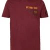 Petrol Industries LOGO - T-shirt Z Nadrukiem - Rot