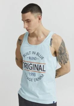 Blend Top - Canal Blue