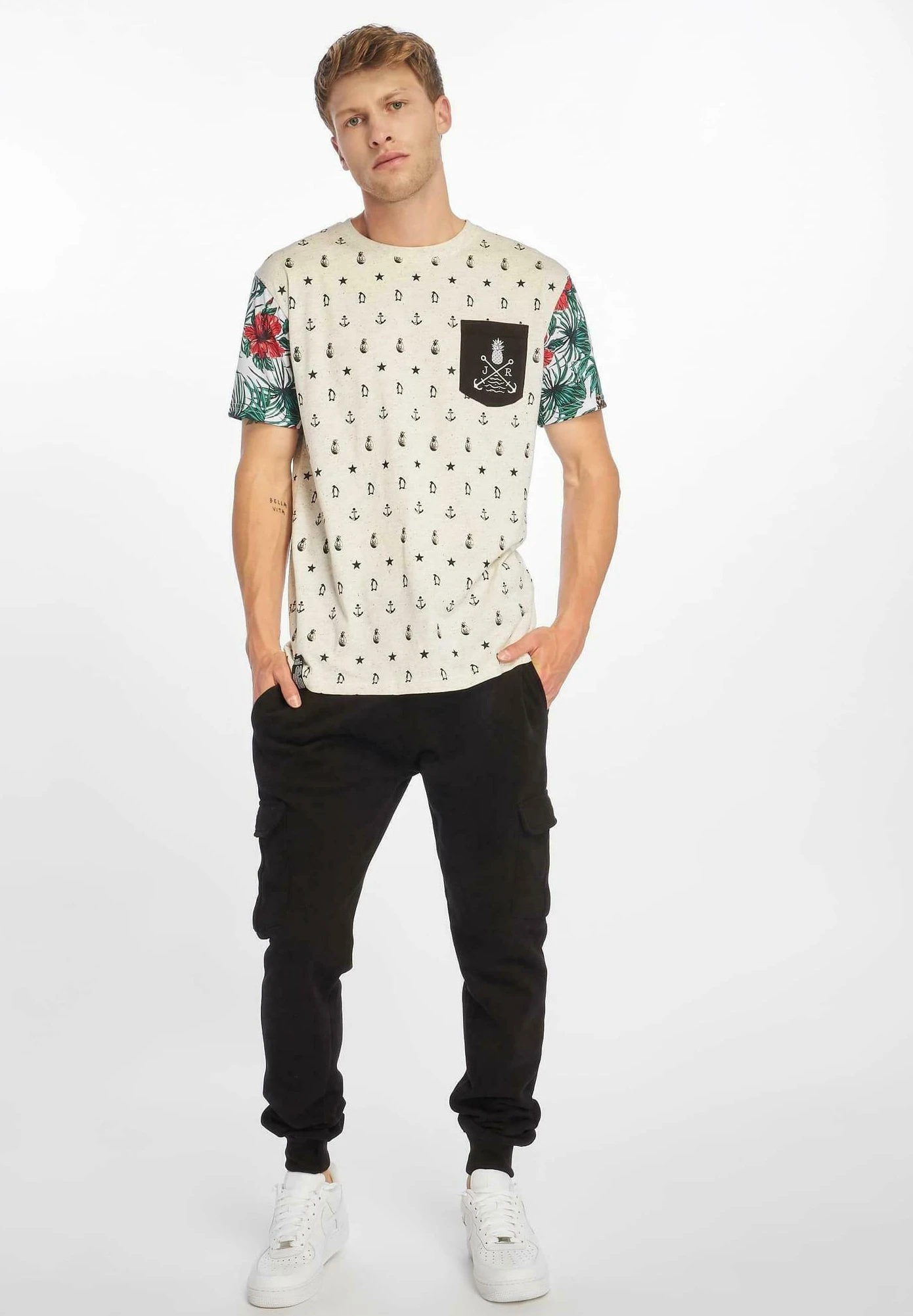 URBAN CLASSICS HUARAZ - Bojówki - Black 2 URBAN CLASSICS HUARAZ - Bojówki - Black - obrazek 2