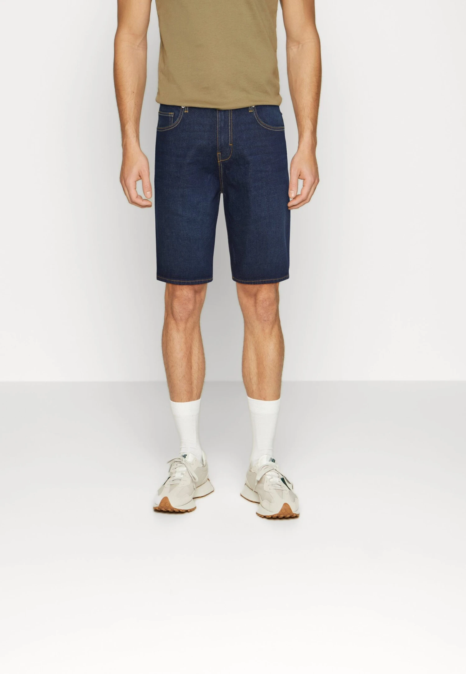 ESPRIT Szorty Jeansowe - Blue Dark Wash 1 ESPRIT Szorty Jeansowe - Blue Dark Wash