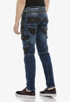 Cipo & Baxx Jeansy Slim Fit - Blau -Sklep Odziezowy d36c5801e5054bca835780e01610a7d9