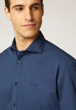 HARMONT&BLAINE CON CONTRASTI INTERNI - Koszula - Blu -Sklep Odziezowy d4b1462223a841cba79dd80a10de5bad