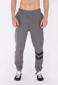 HURLEY OCEANCARE BLOCK PARTY - Spodnie Treningowe - Dk Grey Htr