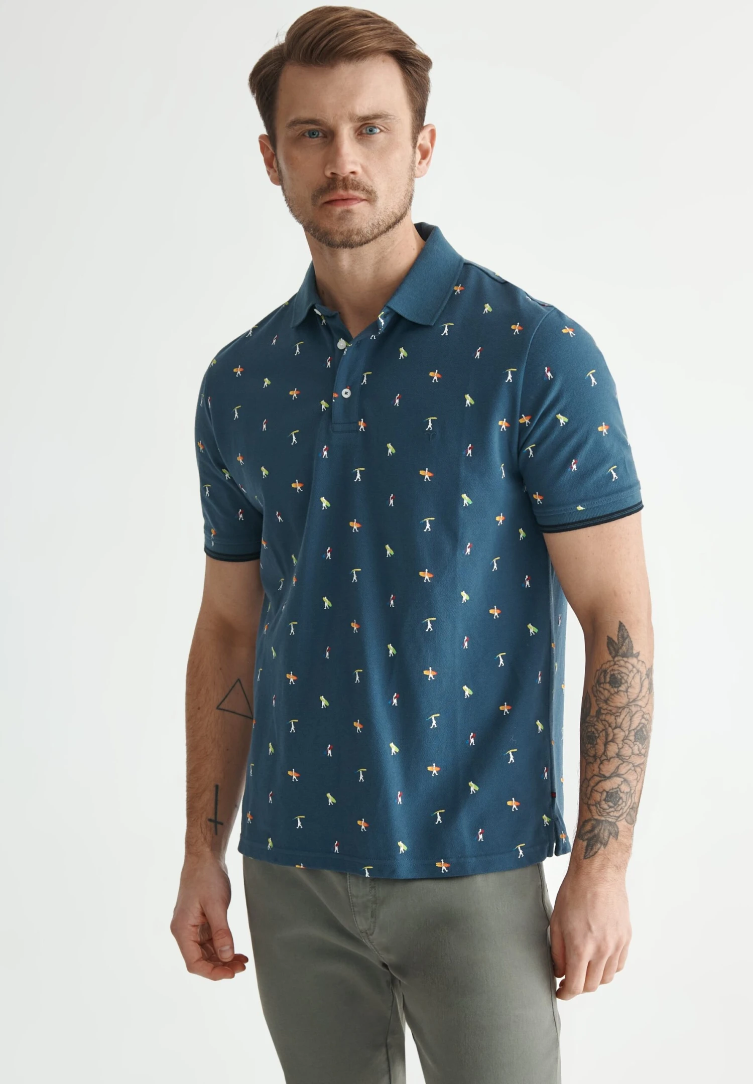 Koszulka Polo - Navy 4 Koszulka Polo - Navy - obrazek 4