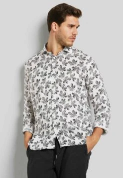 Bugatti PRINT MODERN FIT - Koszula - Beige