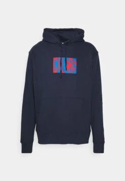 Nike Performance FC BARCELONA FLEECE HOODIE - Bluza Rozpinana - Obsidian/midnight Navy -Sklep Odziezowy dbde290c27bb445cb8cb90c93c92da18