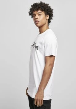 Mister Tee LOS ANGELES WORDING - T-shirt Z Nadrukiem - White -Sklep Odziezowy de00c6223b4542fe9ccb89c66fbb5d12