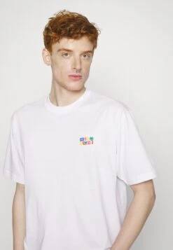 BLOCKS T-SHIRT - T-shirt Z Nadrukiem - White -Sklep Odziezowy de48169429db4aa2be818170a6e96b30