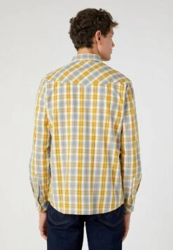WESTERN - Koszula - Wrangler Yellow -Sklep Odziezowy df4bc5737d194357a6dcb9306d3f523e