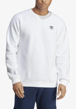Adidas Originals ESSENTIAL CREW - Bluza - White -Sklep Odziezowy df92a1554ef14c629934aea61c0a71aa