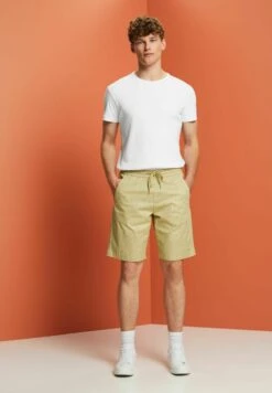 Edc By Esprit GEMUSTERTE PULL ON - Spodnie Treningowe - Pastel Green -Sklep Odziezowy e213fc12053c46b49de0c69f53c4438a