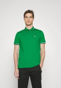Boss PAUL CURVED - Koszulka Polo - Open Green