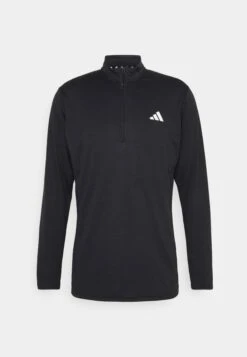 ADIDAS PERFORMANCE ZIP - Bluzka Z Długim Rękawem - Black White -Sklep Odziezowy e33e19bede70414a8b8662dfbeb45047