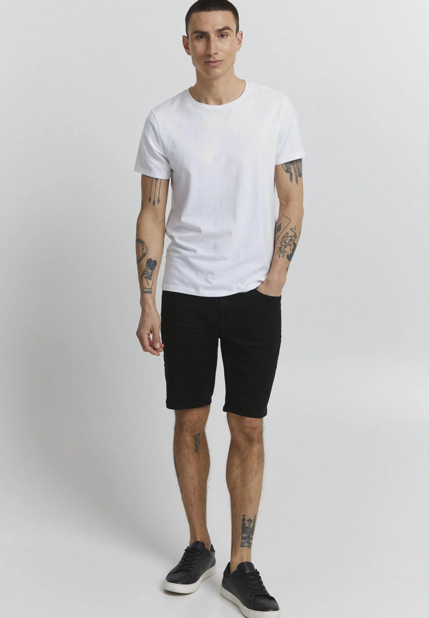 CASUAL FRIDAY - Szorty Jeansowe - Denim Black 2 CASUAL FRIDAY - Szorty Jeansowe - Denim Black - obrazek 2