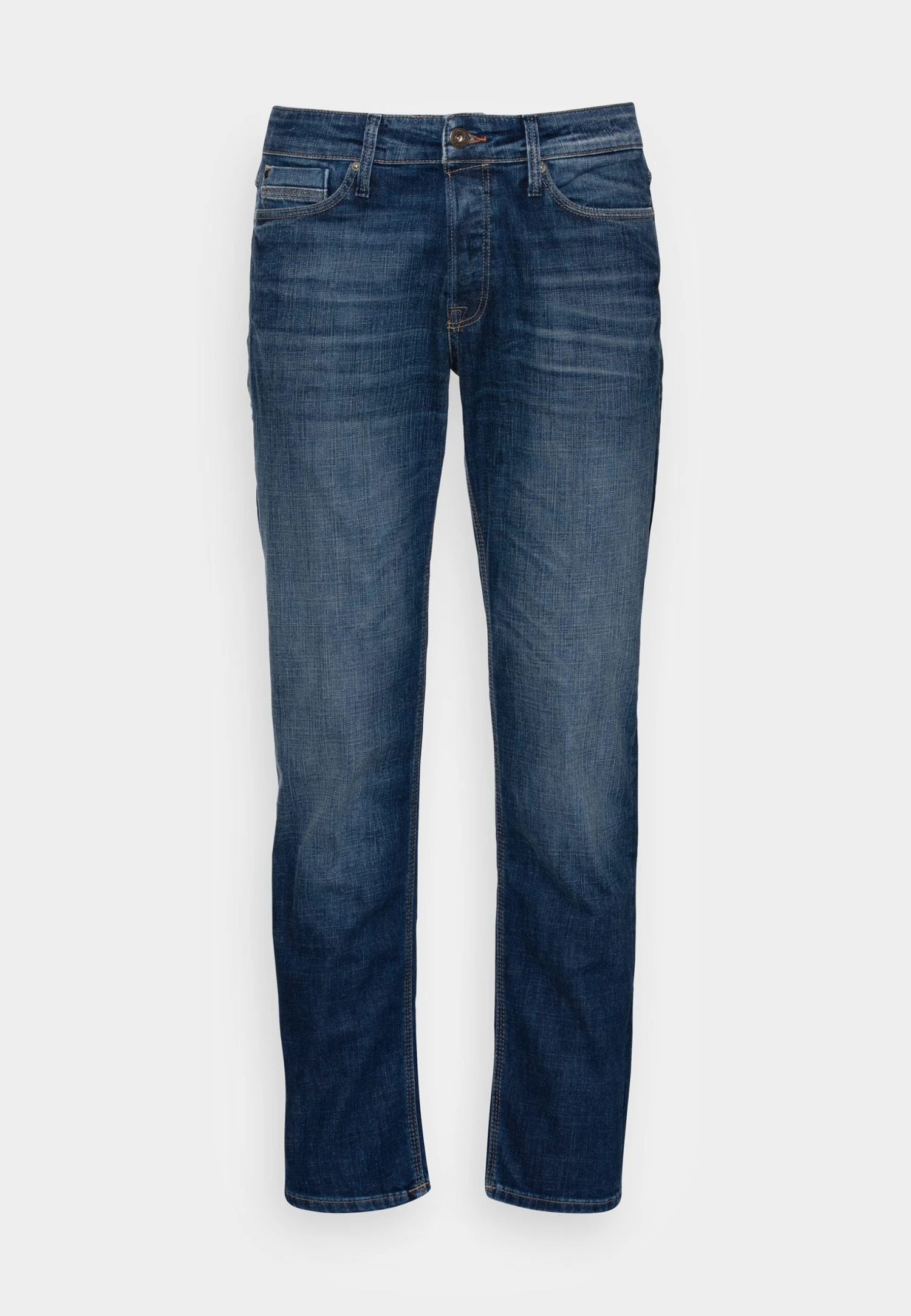Jack & Jones JJIMIKE JJWOOD - Jeansy Straight Leg - Blue Denim 4 Jack & Jones JJIMIKE JJWOOD - Jeansy Straight Leg - Blue Denim - obrazek 4