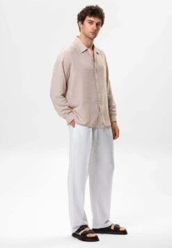 Koszula - Light Beige -Sklep Odziezowy eacf002c146f41bc99803605fdc75262