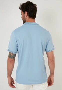 SLIM FIT - Koszulka Polo - Baby Blue 8 SLIM FIT - Koszulka Polo - Baby Blue -Sklep Odziezowy ef6e24ec340a45c28148317763e7b35d
