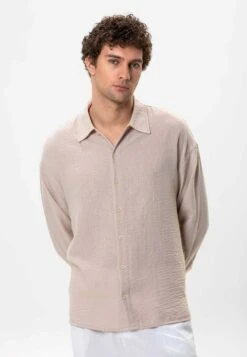 Koszula - Light Beige -Sklep Odziezowy f078869539b04f348b12fada6641ae7b