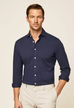 Hackett London ESSENTIAL - Koszula - Navy Blazer -Sklep Odziezowy f0a1bd262d07494284dd1344fc0cb456