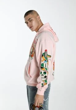 Ed Hardy BURNING SKULL - Bluza Z Kapturem - Veiled Rose -Sklep Odziezowy f0dcb1e1dec848868882d631425820e6