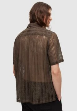 AllSaints CALA SS - Koszula - Brown -Sklep Odziezowy f3d9fbd4e61c42eaada14131bbd3b657