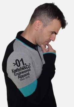 Koroshi LONG SLEEVE - Koszulka Polo - Gris Claro Vigoré Light Grey Vigoré -Sklep Odziezowy f485aa88bcd64dcf8d7bbd5c871db452