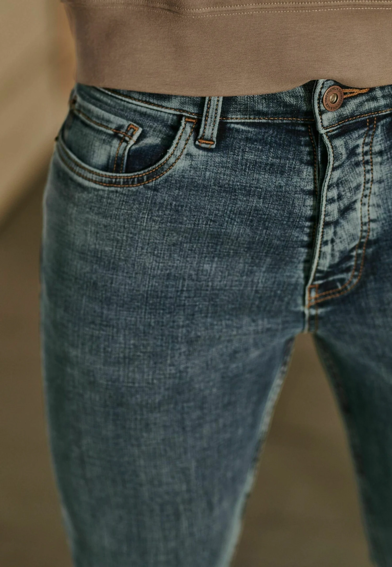 Next MOTION FLEX SOFT TOUCH - Jeansy Straight Leg - Mid Blue 3 Next MOTION FLEX SOFT TOUCH - Jeansy Straight Leg - Mid Blue - obrazek 3