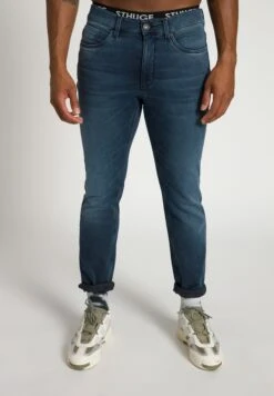 Jeansy Slim Fit - Dark Blue Denim
