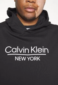 Calvin Klein NEW YORK LOGO HOODIE - Bluza - Black -Sklep Odziezowy fcc8c205ab52411da0f3dc320a88ba1e